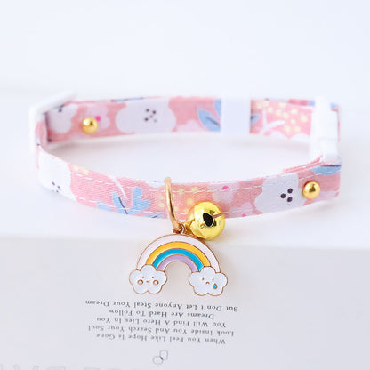 Pet Dog Collar Cute Adjustable Safety Buckle