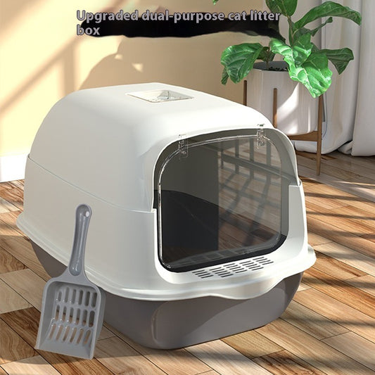Litière fermée pour chat