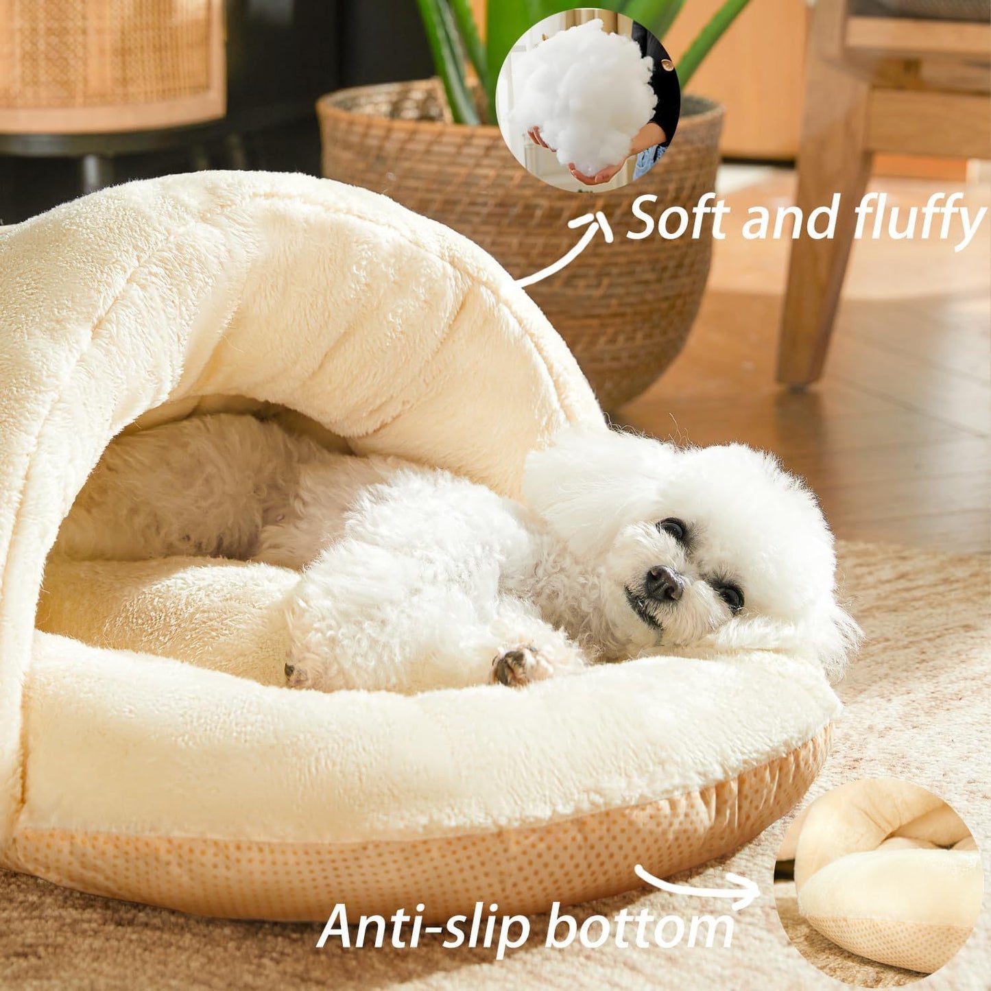 Lit pour chien et chat,  ultra doux