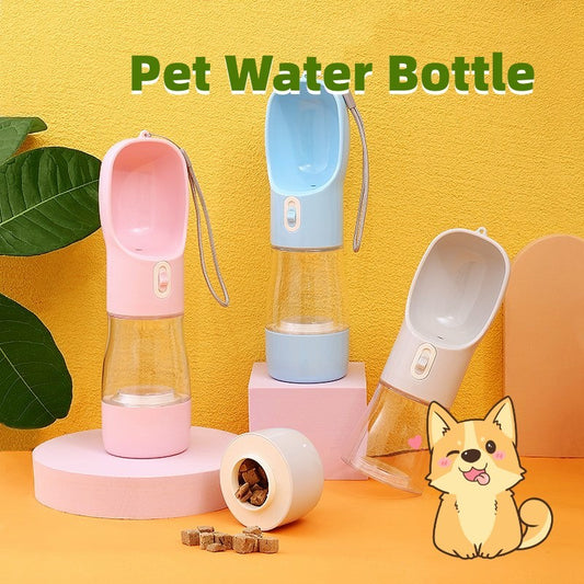 Bouteille d'eau portable pour chien, gamelle pour animaux de compagnie, gamelle pour voyage en plein air