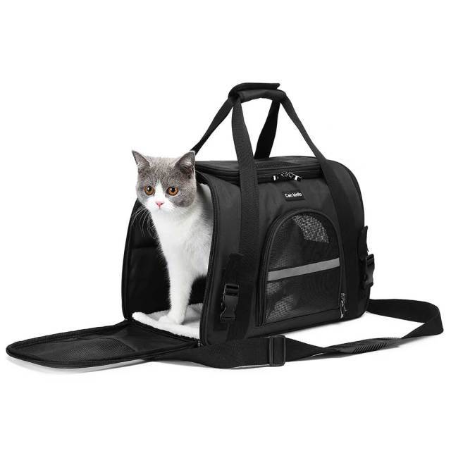 Sac de transport souple et pliable pour chat et chien