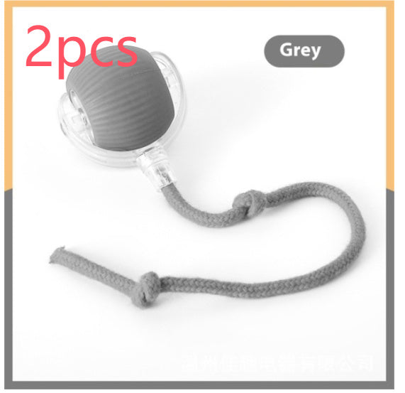 Jouet électrique pour chat, balle automatique pour chat, auto-divertissement, balle roulante