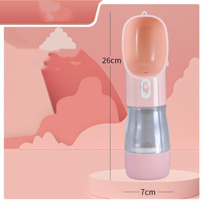 Bouteille d'eau portable pour chien, gamelle pour animaux de compagnie, gamelle pour voyage en plein air