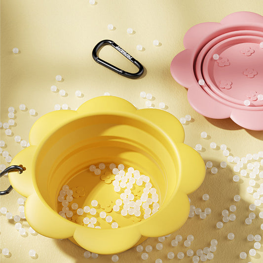 Gamelle pliable en silicone