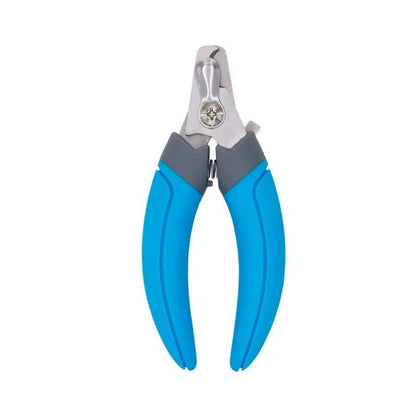 Coupe-ongles en acier inoxydable avec lame demi-lune pour chat et chien